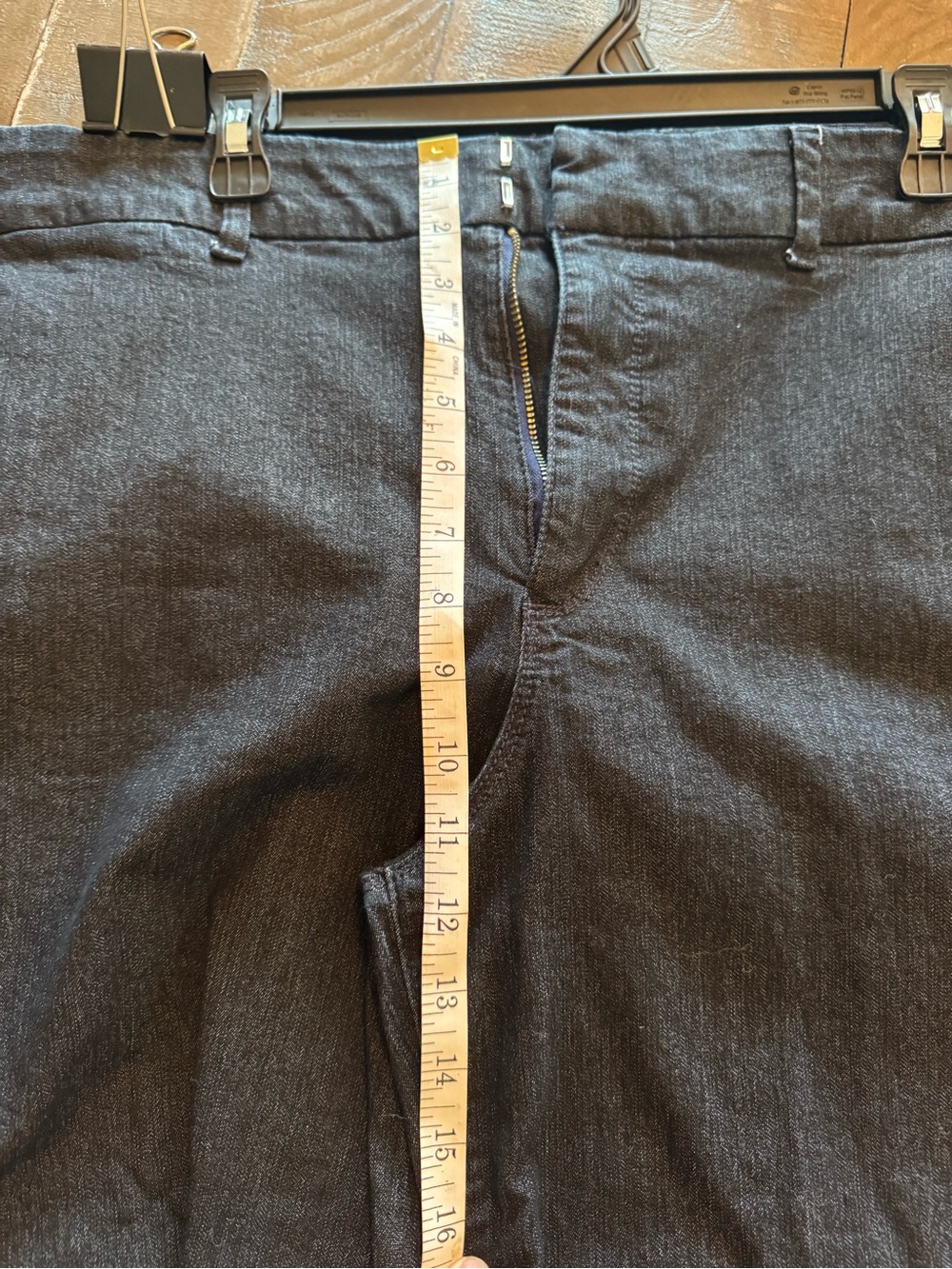 Nine West Blue Wide-Leg Women's Trousers - Picture 5 of 9